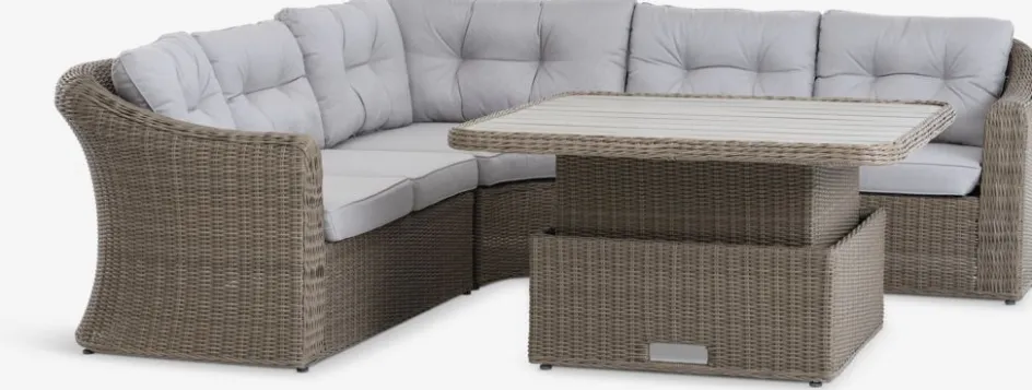 Discount TAMBOHUSEConjunto muebles jardín TAMBOHUSE 5 plazas Conjuntos Mesa Y Sillas De Jardín|Muebles De Jardín