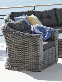 Hot TAMBOHUSESillón de exterior TAMBOHUSE gris Sillas De Jardín|Muebles De Jardín