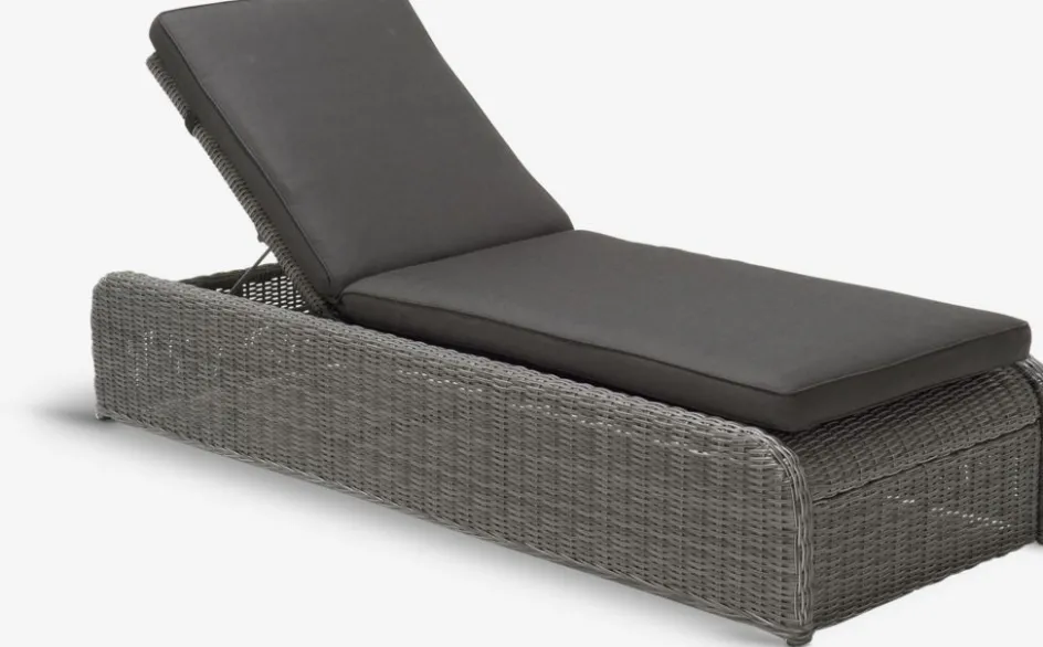 New TAMBOHUSETumbona TAMBOHUSE A76xL206 gris Muebles De Jardín|Tumbonas