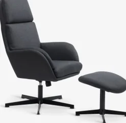 Clearance TANKEDALSillón reclinable con reposapiés TANKEDAL tela Sillones
