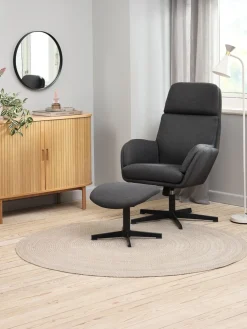 Clearance TANKEDALSillón reclinable con reposapiés TANKEDAL tela Sillones