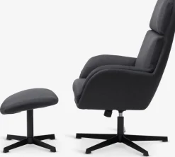 Clearance TANKEDALSillón reclinable con reposapiés TANKEDAL tela Sillones