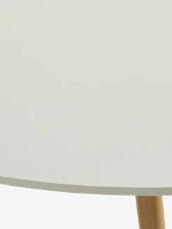New TAPSMesa auxiliar TAPS 40x40 blanco/bambú Mesas De Centro|Mesas Auxiliares