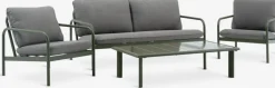 Best TEGLUMConjunto muebles jardín TEGLUM 4,5 plazas Conjuntos Mesa Y Sillas De Jardín|Muebles De Jardín