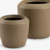 Discount TEISTMacetero TEIST Ø34/25 marrón juego de 2 Maceteros