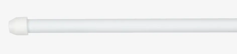 Clearance TENSION ROD 50-80 CM WHITEVarilla extensible 50-80cm blanco Barras Y Rieles Para Cortinas