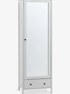 TERPETMueble recibidor TERPET con espejo blanco Percheros Con Zapatero|Percheros Con Zapatero