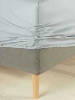 New TINEGOLDSábana bajera ajustable de satén TINE 90x200x35 Sábanas Para Colchones|Sábanas Para Toppers
