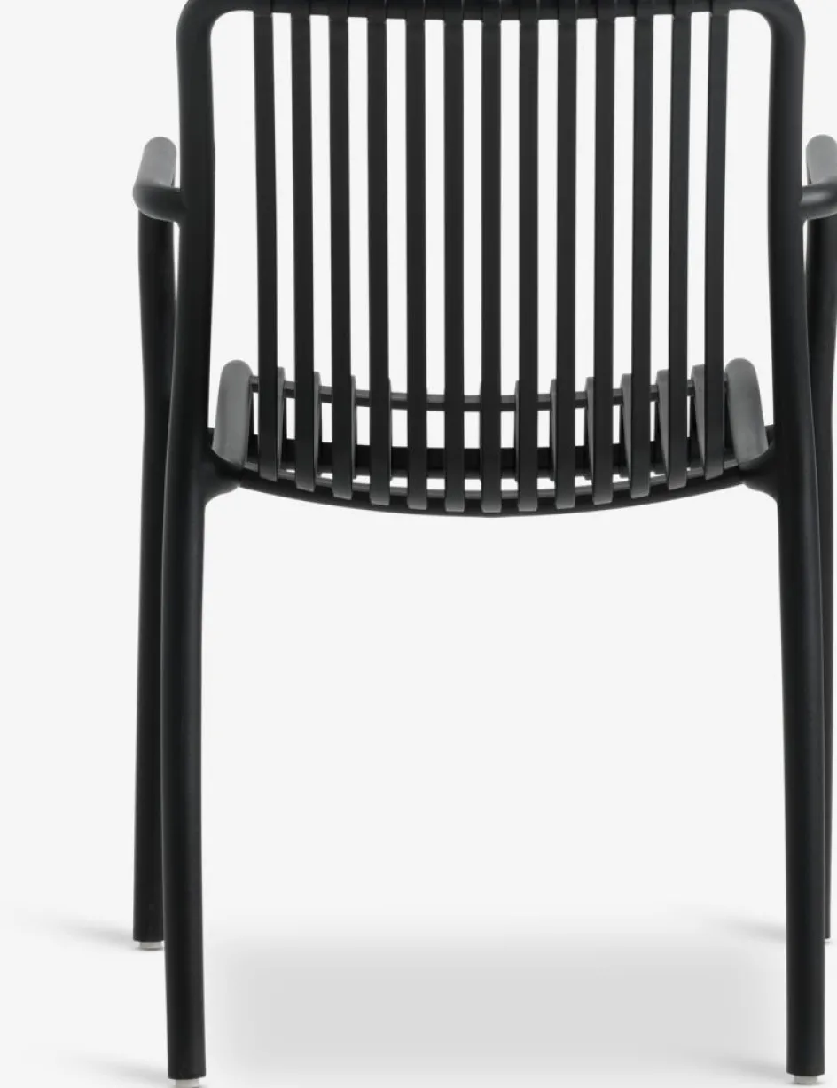 New TIPMOSE + NABBENMesa TIPMOSE L70 gris + 2 sillas NABBEN negro Conjuntos Mesa Y Sillas De Jardín