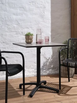 Online TIPMOSEMesa de balcón TIPMOSE A70xL70 gris Mesas De Jardín