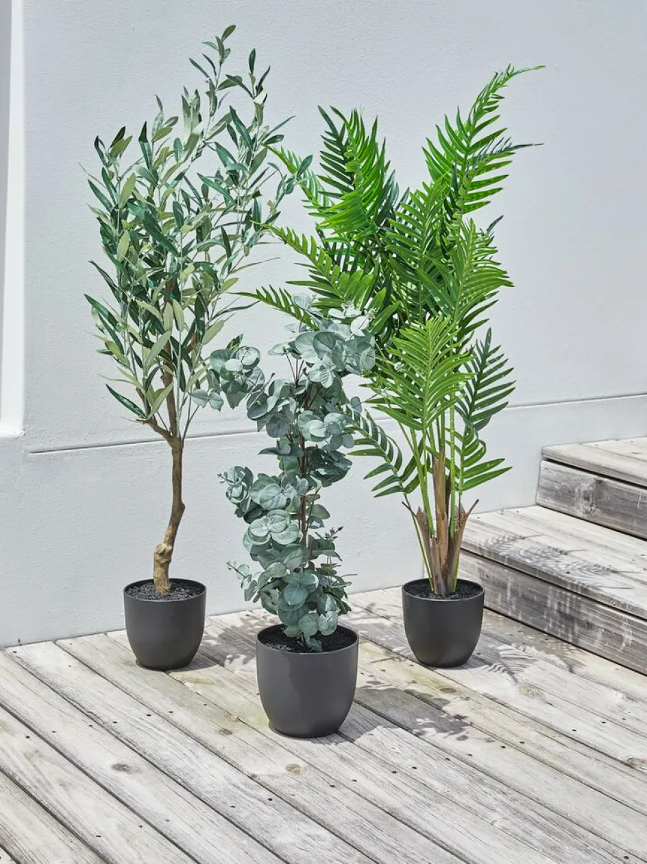 Clearance TJELDPlanta artificial TJELD A125cm palmera areca Plantas Artificiales Exterior