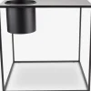 Online TORNSANGERMesa auxiliar TORNSANGER A45xL45 negro Decoración De Jardín