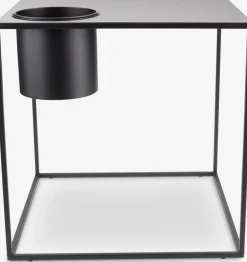 Online TORNSANGERMesa auxiliar TORNSANGER A45xL45 negro Decoración De Jardín