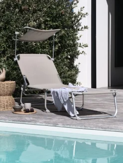 Best TORSBAKKETumbona TORSBAKKE A57xL193 arena Muebles De Jardín|Tumbonas