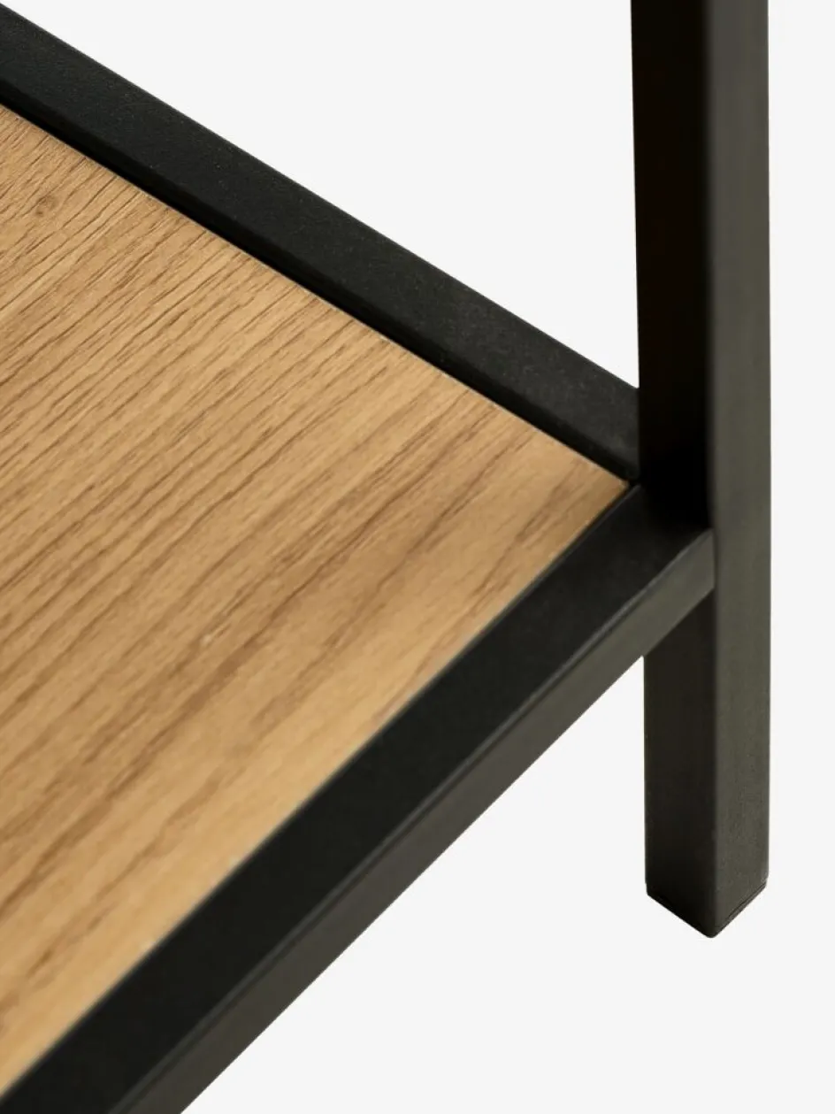 Clearance TRAPPEDALEstantería TRAPPEDAL 5 estantes color roble cálido/negro Estanterias Y Librerías|Estanterias Y Librerías
