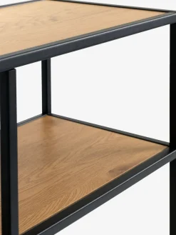 Clearance TRAPPEDALEstantería TRAPPEDAL 5 estantes color roble cálido/negro Estanterias Y Librerías|Estanterias Y Librerías