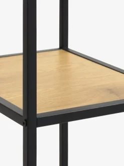 Hot TRAPPEDALMueble recibidor TRAPPEDAL roble cálido/negro Percheros Con Zapatero|Percheros Con Zapatero