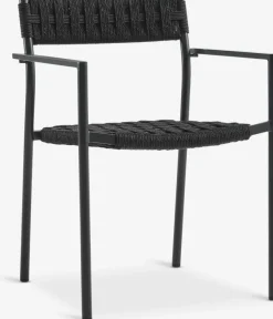 Online TRILLEVALLENSilla apilable TRILLEVALLEN negro Sillas De Jardín