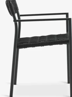 Online TRILLEVALLENSilla apilable TRILLEVALLEN negro Sillas De Jardín