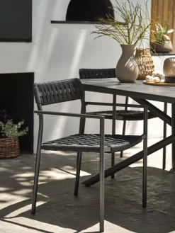 Online TRILLEVALLENSilla apilable TRILLEVALLEN negro Sillas De Jardín