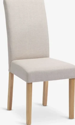 Clearance TUREBYSilla de comedor TUREBY tela beis Sillas De Comedor