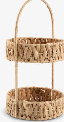 Clearance TUREHOLMCesta de dos alturas TUREHOLM Ø16xA31cm natural Cuidado Personal|Almacenaje Para El Baño