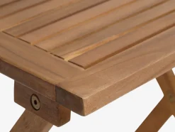 UBJERGMesa auxiliar UBJERG A46xL46xA46 madera dura Mesas De Jardín|Muebles De Jardín