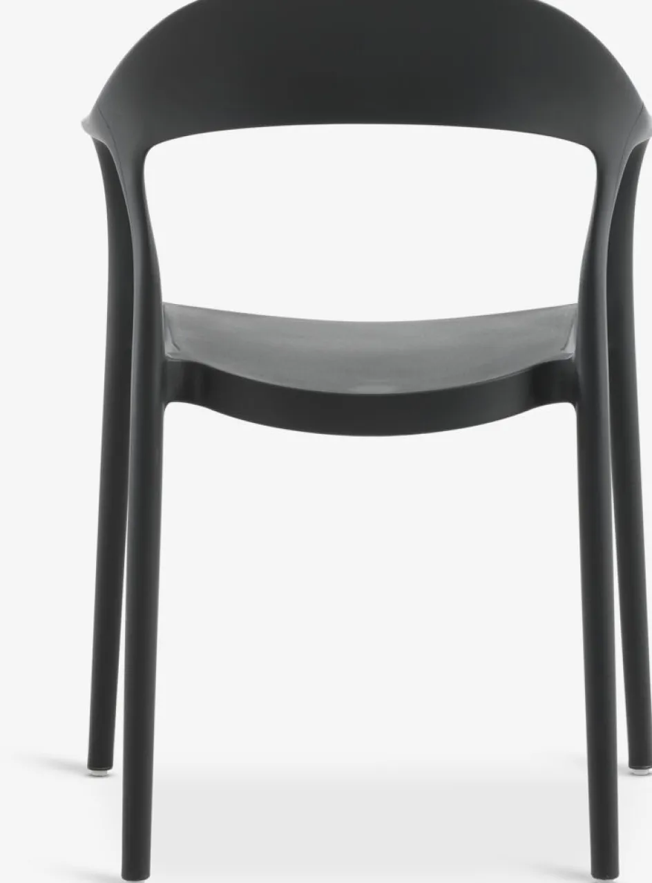 Discount ULBJERG + NANNESTADMesa ULBJERG L214/297 madera dura + 4 sillas NANNESTAD Conjuntos Mesa Y Sillas De Jardín