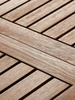 Online ULBJERG + SIRDALMesa ULBJERG L214/297 madera dura + 4 sillas SIRDAL gris Conjuntos Mesa Y Sillas De Jardín