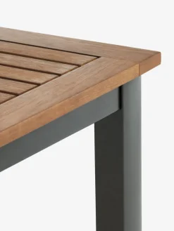 Clearance ULBJERG + SIRDALMesa ULBJERG L214/297 madera dura + 4 sillas SIRDAL gris Conjuntos Mesa Y Sillas De Jardín