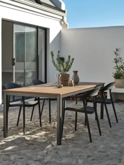 Clearance ULBJERGMesa de jardín ULBJERG A99xL214/297 madera dura Mesas De Jardín