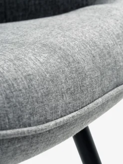 Discount ULDUMSillón ULDUM tela gris/negro Sillones