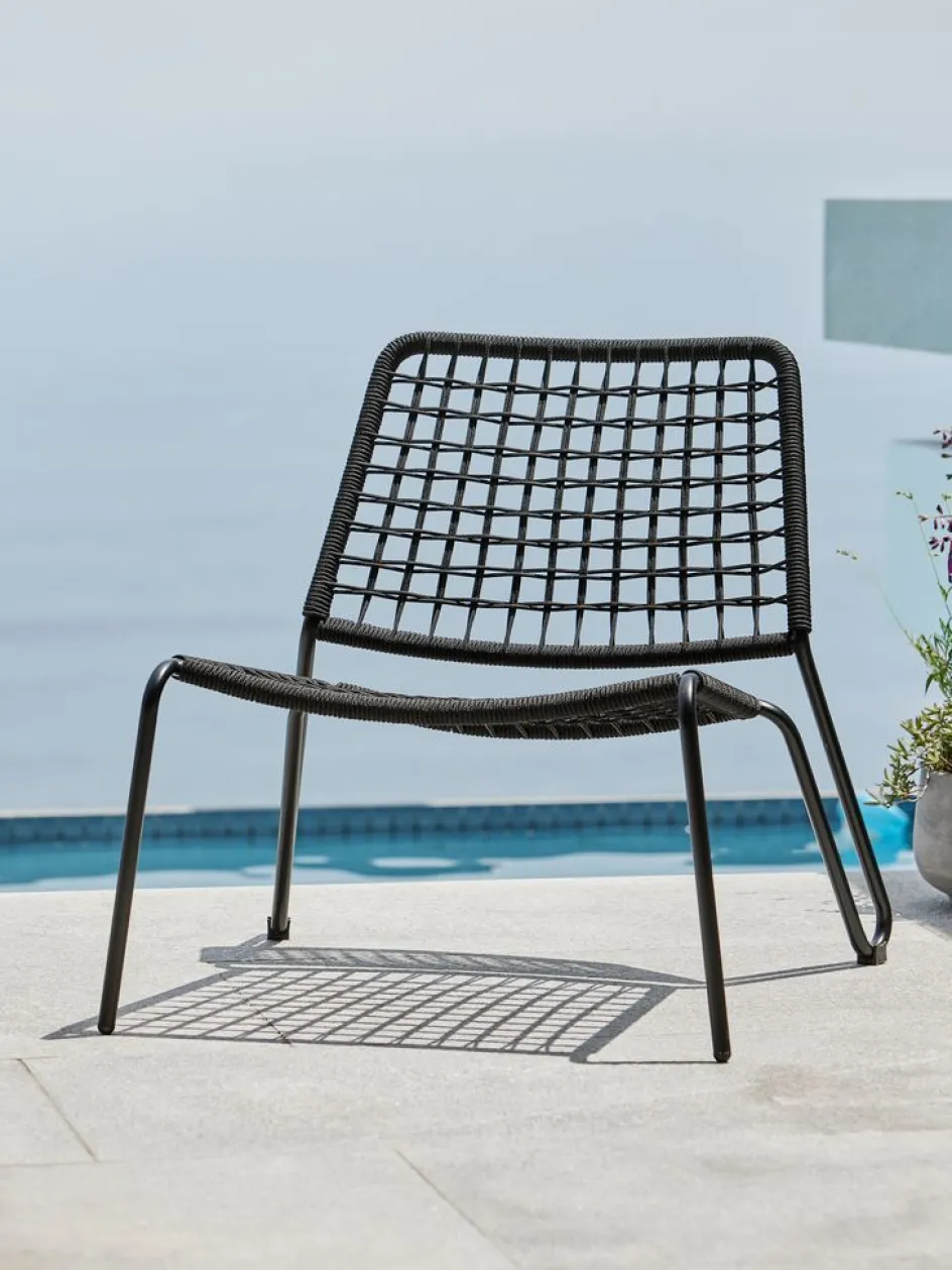 Online ULLAREDSillón de exterior ULLARED negro Sillas De Jardín|Muebles De Jardín