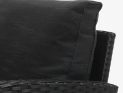 Sale ULLEHUSEConjunto muebles jardín ULLEHUSE 9 plazas almacenaje negro Conjuntos Mesa Y Sillas De Jardín|Muebles De Jardín