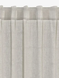 Discount UNNENCortina UNNEN 1x140x300 aspecto lino Cortinas Traslúcidas