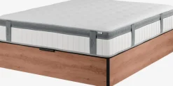 Hot URUNDAGOLDCanapé 135x190cm URUNDA GA55 negro Camas Con Almacenaje|90 X 190 Cm