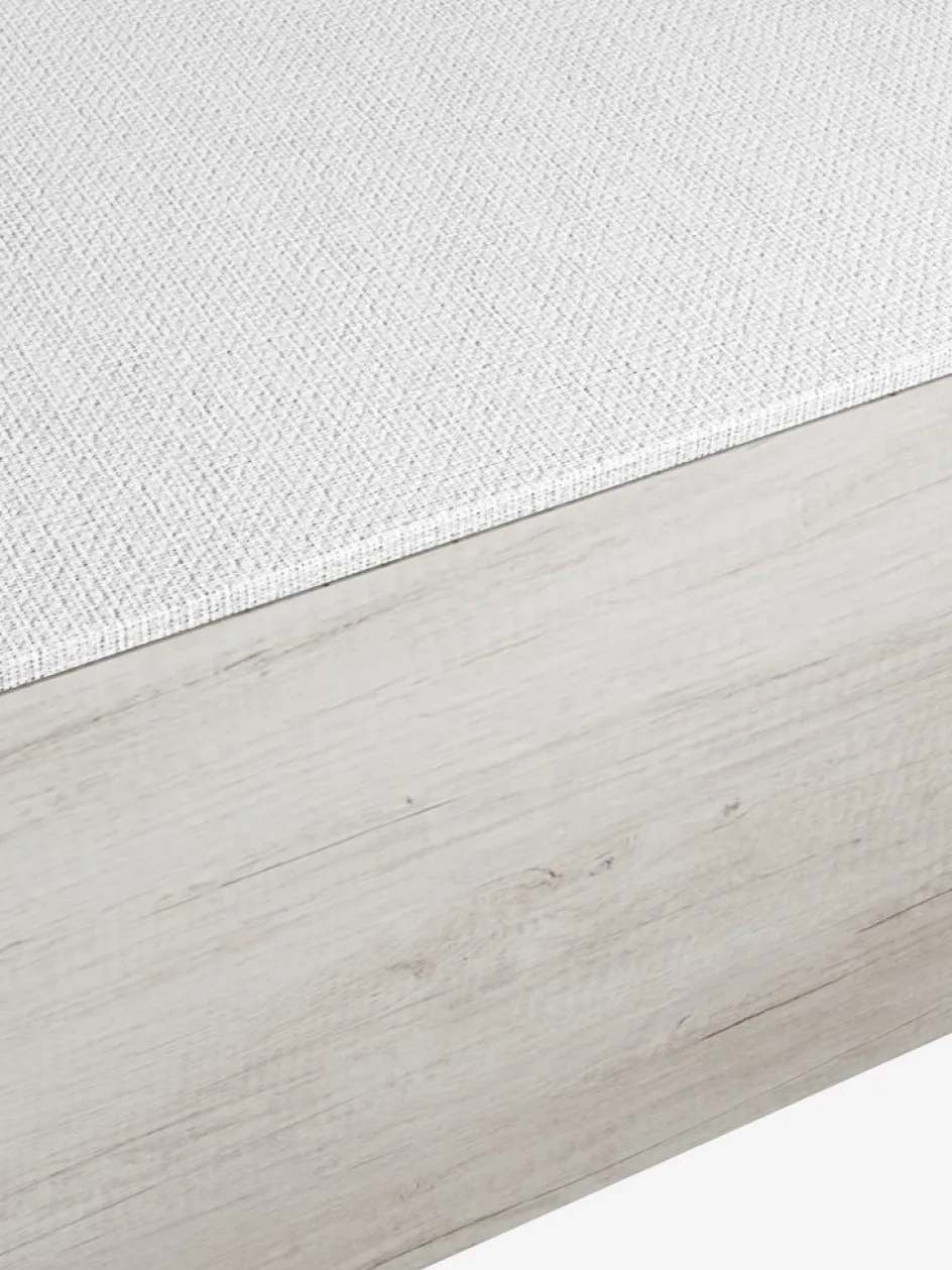Outlet URUNDAGOLDCanapé 90x200cm URUNDA GA55 gris claro Camas Con Almacenaje|90 X 190 Cm