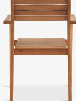 New UVDAL + HAMRAMesa UVDAL L223 + 4 sillas HAMRA madera dura Conjuntos Mesa Y Sillas De Jardín