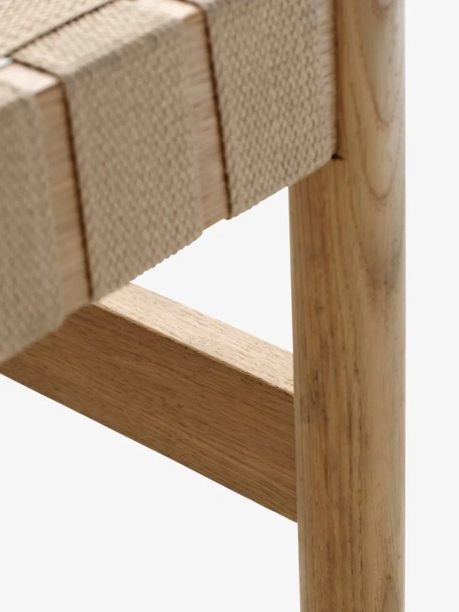 Best VADEHAVETDiván cama VADEHAVET 189x67 tela natural/roble Divanes Cama