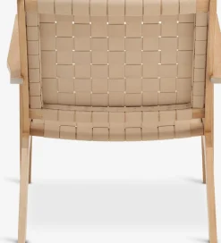 Clearance VADEHAVETSilla VADEHAVET tela natural/roble Sillones