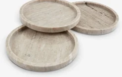Outlet VALDEMARBandeja decorativa VALDEMAR Ø25cm mármol Accesorios Decoracion