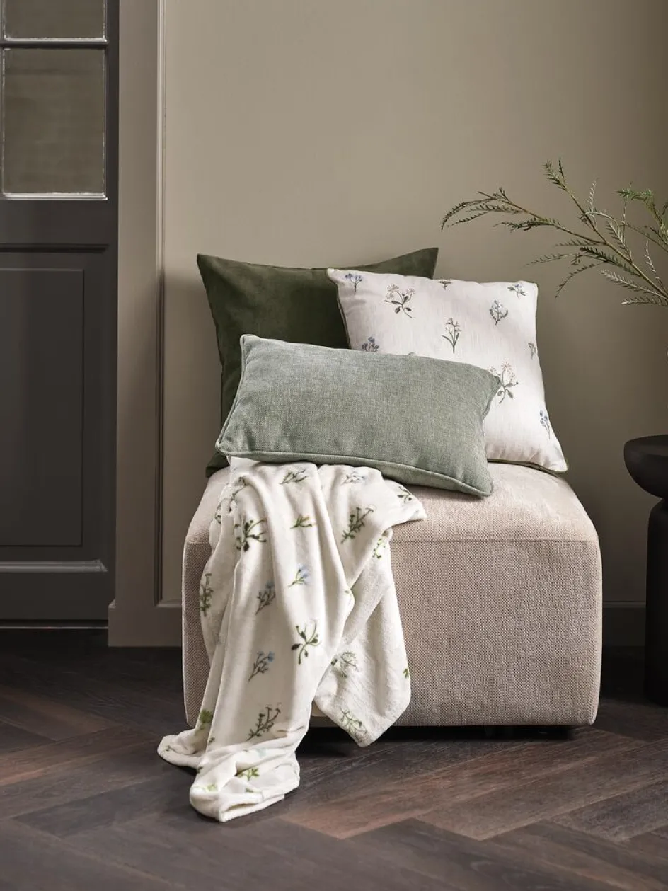 Discount VALERIANACojín VALERIANA 45x45 beis/verde Cojines