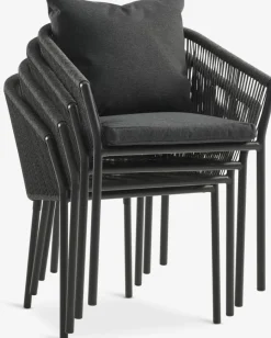 VAMDRUP + GILJAMesa VAMDRUP Ø70 + 2 sillas GILJA gris Conjuntos Mesa Y Sillas De Jardín