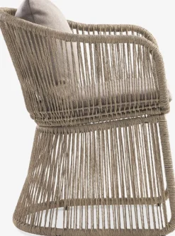 Best VAMDRUP + STORDALENMesa VAMDRUP Ø120 beis + 4 sillas STORDALEN natural Conjuntos Mesa Y Sillas De Jardín