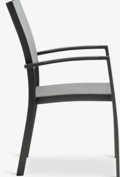 Sale VAMDRUP + STRANDBYMesa VAMDRUP Ø120 + 4 sillas STRANDBY gris Conjuntos Mesa Y Sillas De Jardín