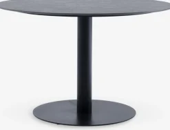 Sale VAMDRUP + STRANDBYMesa VAMDRUP Ø120 + 4 sillas STRANDBY gris Conjuntos Mesa Y Sillas De Jardín