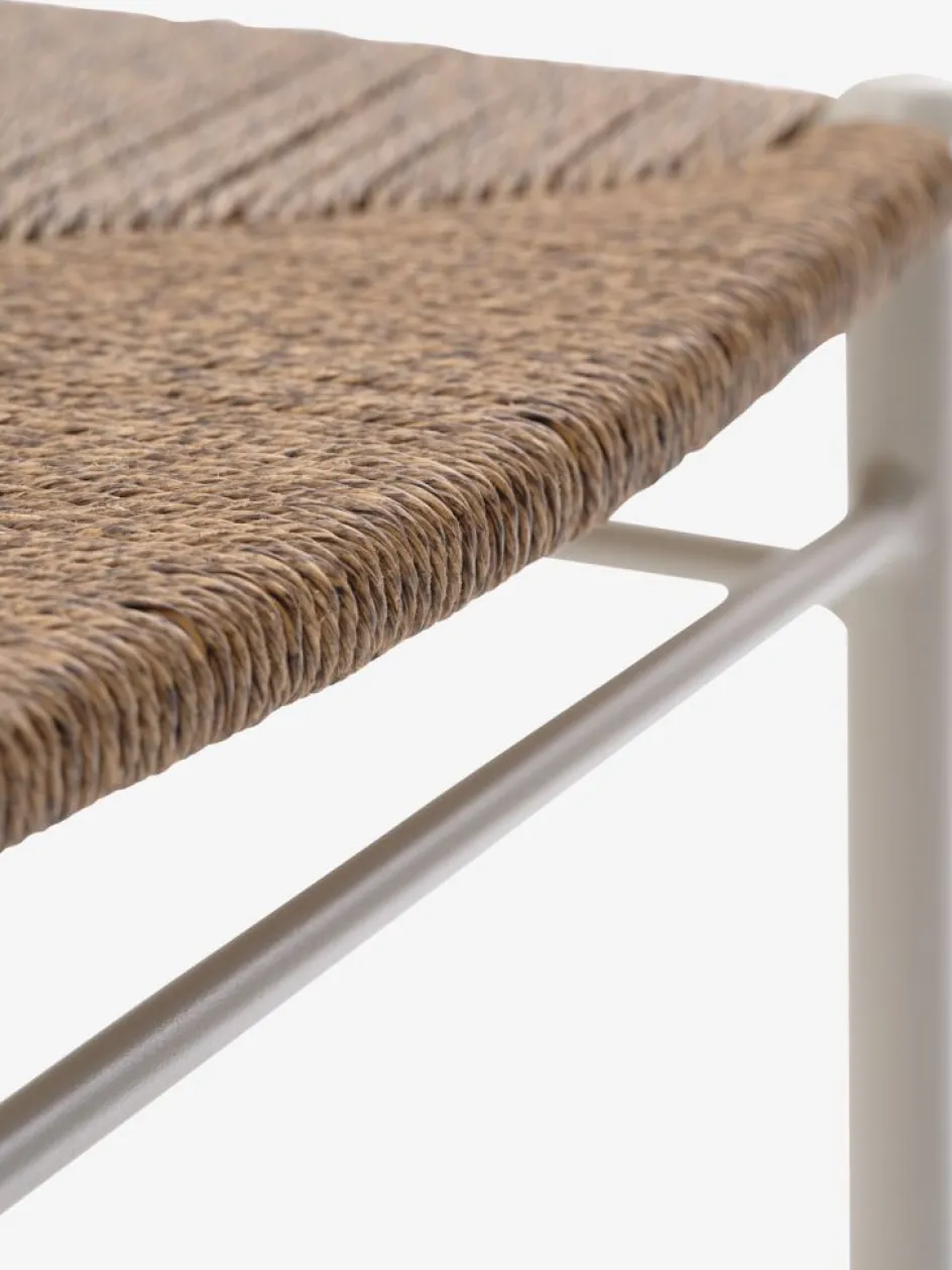 Clearance VAMDRUP + TAGMARKMesa VAMDRUP Ø120 + 4 sillas TAGMARK beis Conjuntos Mesa Y Sillas De Jardín