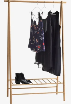 Hot VANDSTEDBurro para ropa VANDSTED 1 estante bambú Burros Para Ropa|Burros Para Ropa