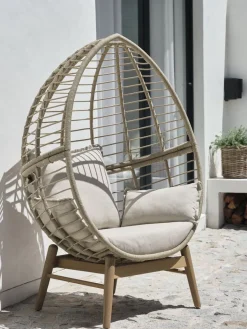 New VARMINGSillón de exterior VARMING natural Sillas De Jardín|Muebles De Jardín