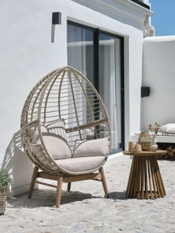 New VARMINGSillón de exterior VARMING natural Sillas De Jardín|Muebles De Jardín
